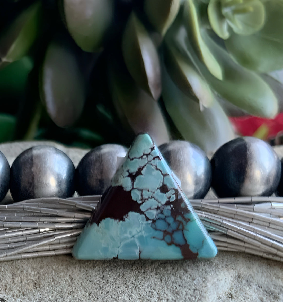 Gobi Desert Lavender or Golden Hills Turquoise Triangle #G112