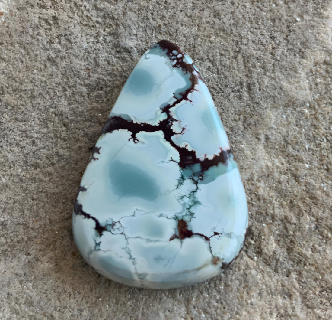 Gobi Desert Lavender Triangular Gemstone #G126