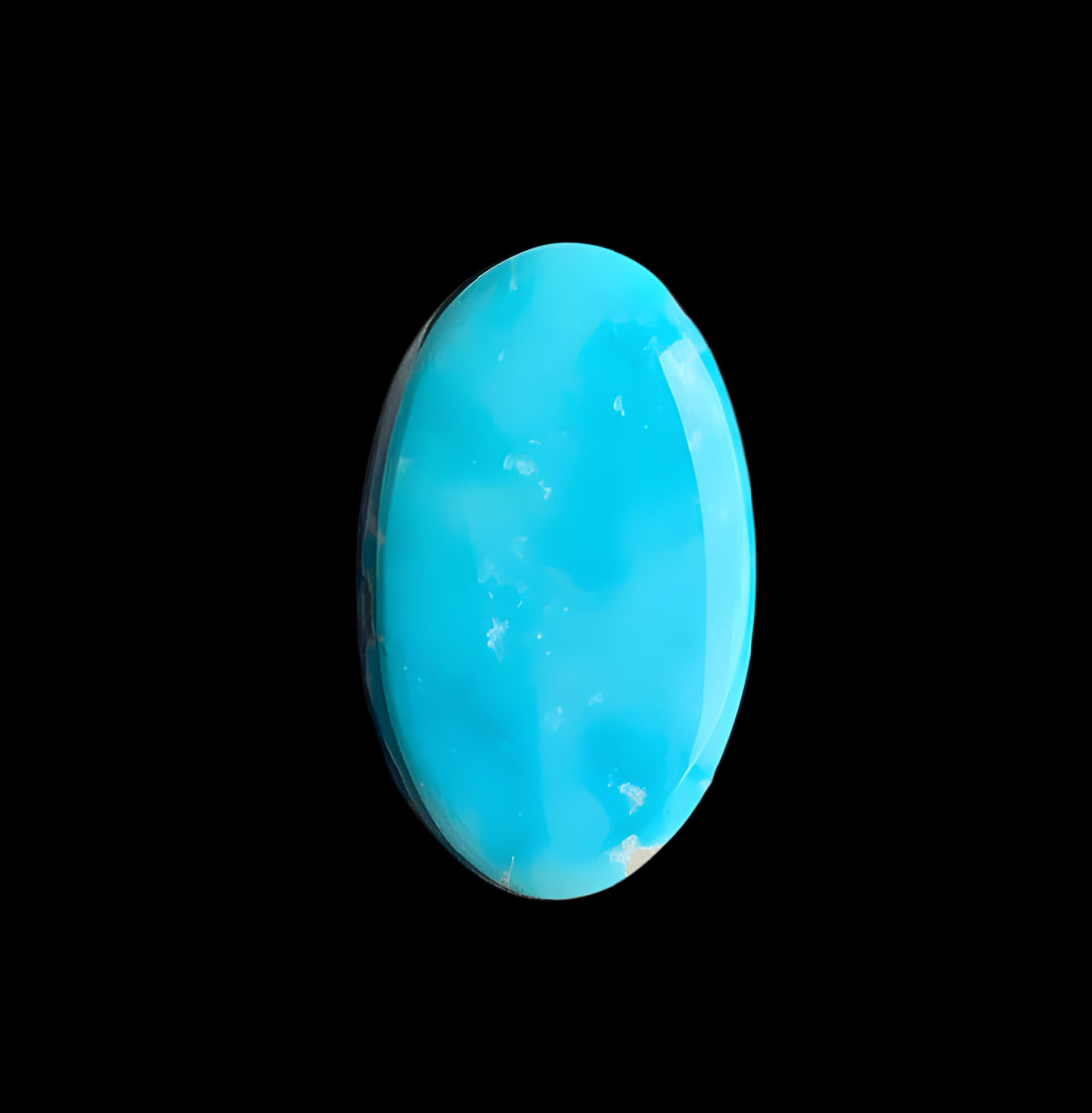 Royston Turquoise Blue Oval Cabochon-Nevada Gemstone #R41