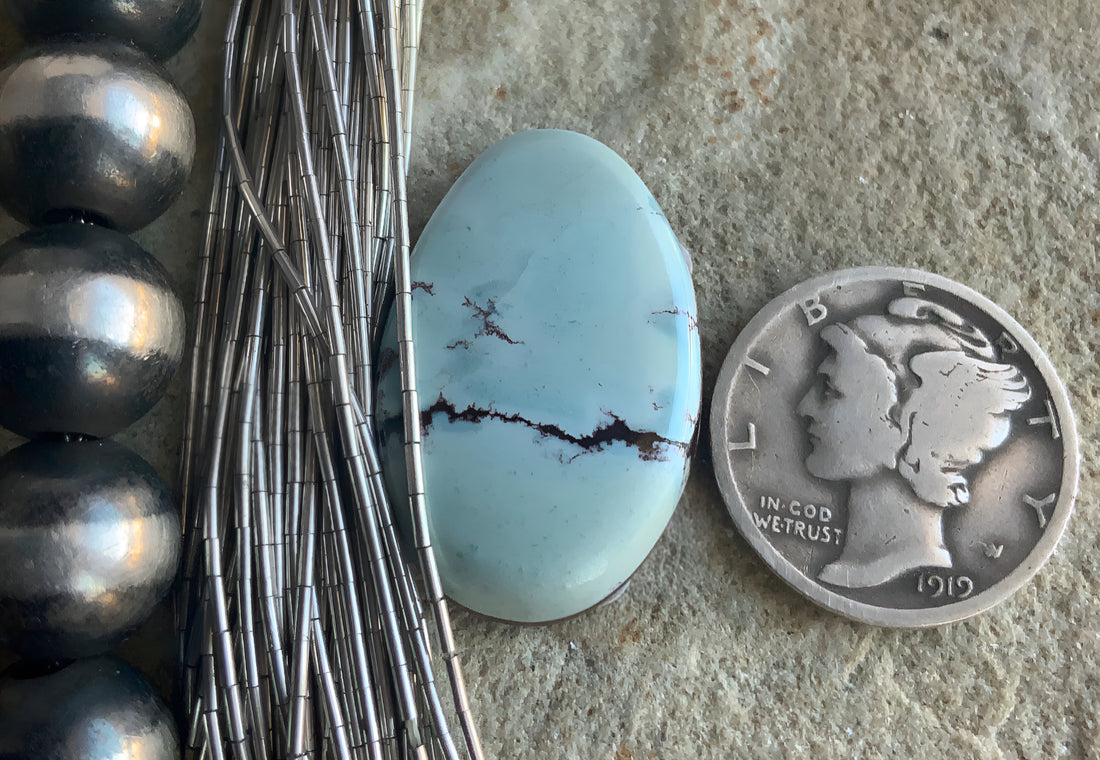 Gobi Desert Lavender or Golden Hills Turquoise Oval #G107