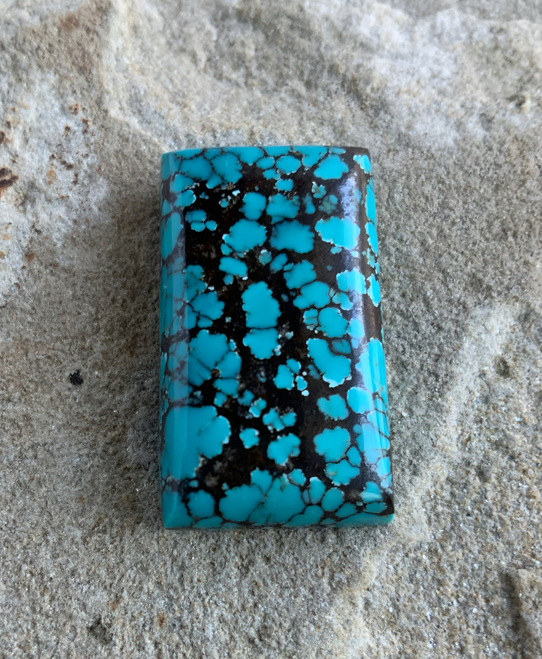 Bao Canyon Turquoise Rectangular Cabochon