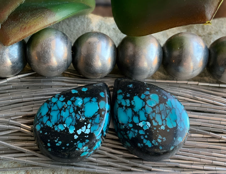 Bao Canyon Turquoise Matching Teardrop Earring Gemstones