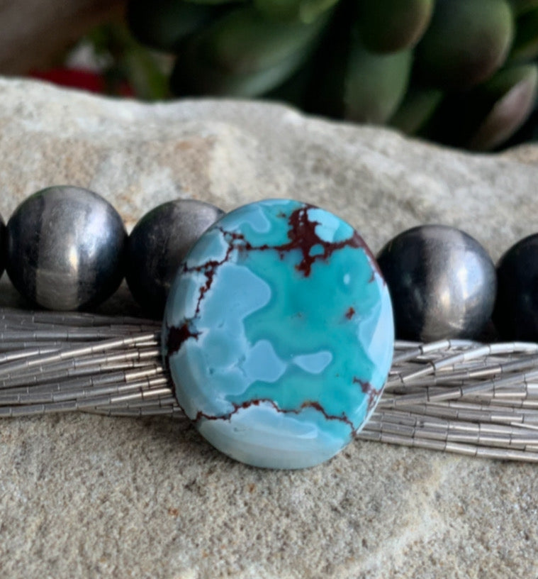 Gobi Desert Lavender or Golden Hills Turquoise Oval Gemstone #G131