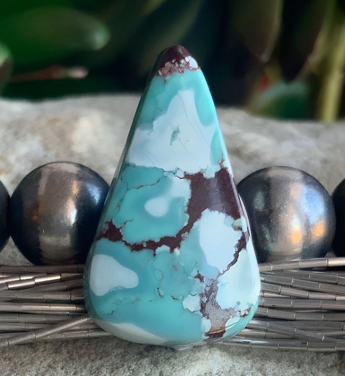 Gobi Desert Lavender Triangular Gemstone #G143