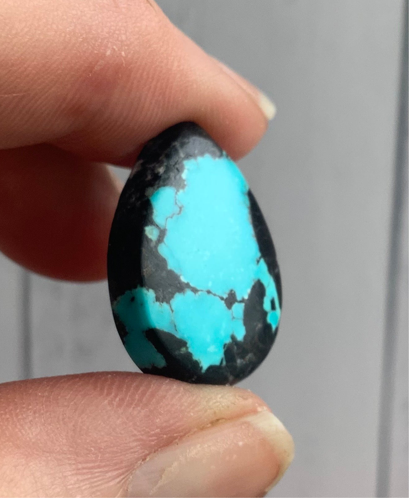 Bao Canyon Turquoise Teardrop Cabochon