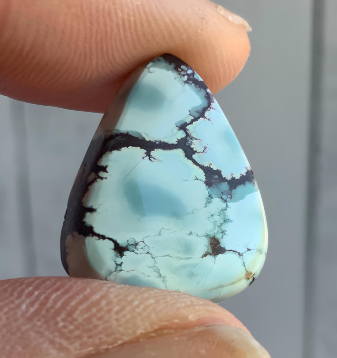 Gobi Desert Lavender Triangular Gemstone #G126