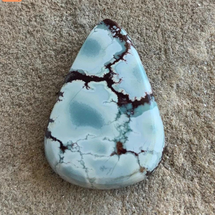 Gobi Desert Lavender Triangular Gemstone #G126