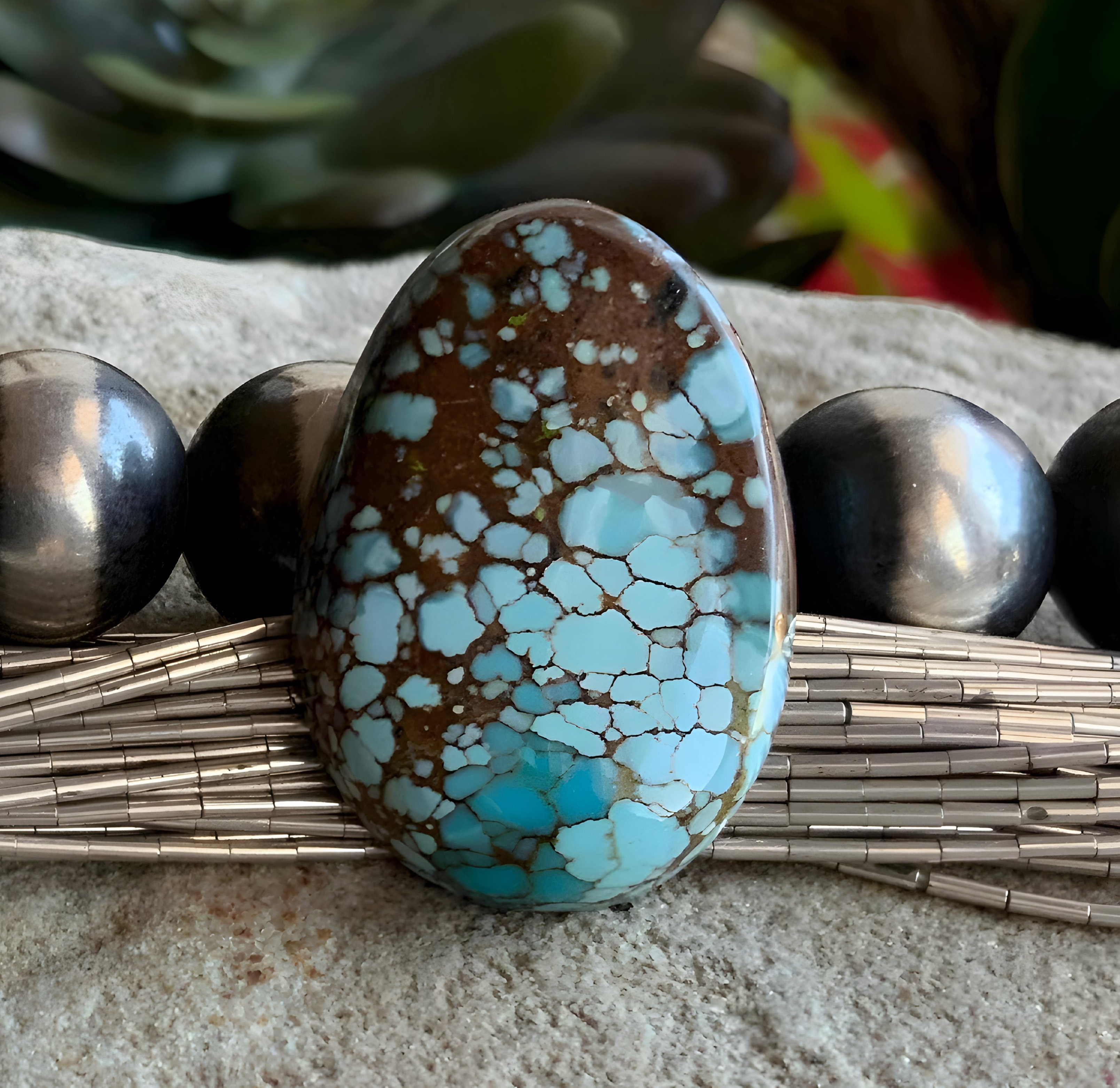 Gobi Desert Lavender or Golden Hills Turquoise Teardrop #G157