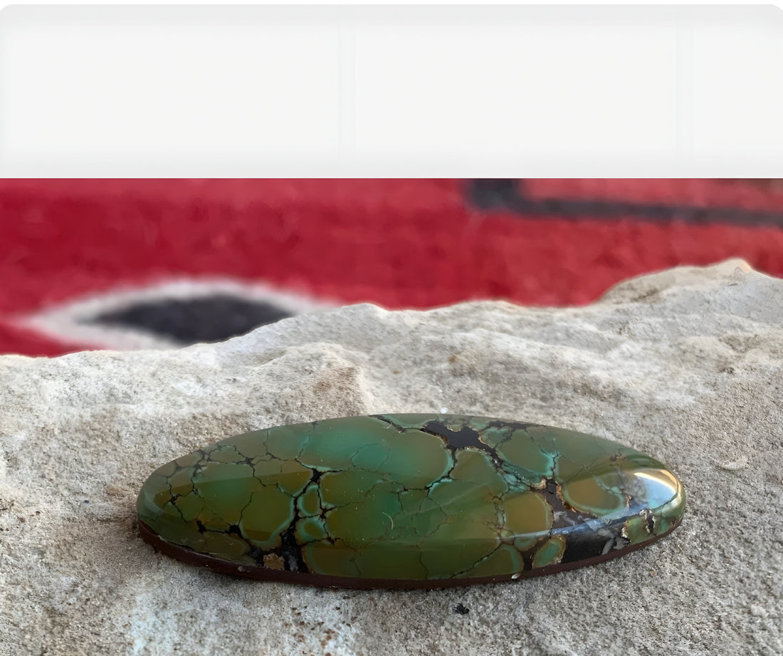 Beautiful Green Bao Canyon Turquoise