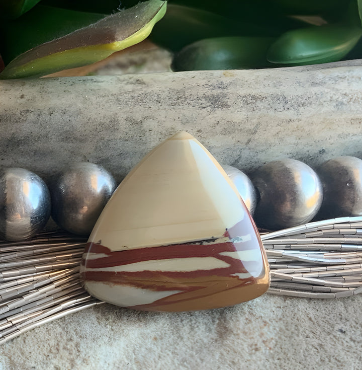 Owyee Jasper Triangle Cabochon