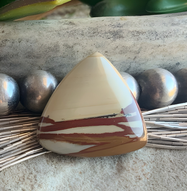 Owyee Jasper Triangle Cabochon