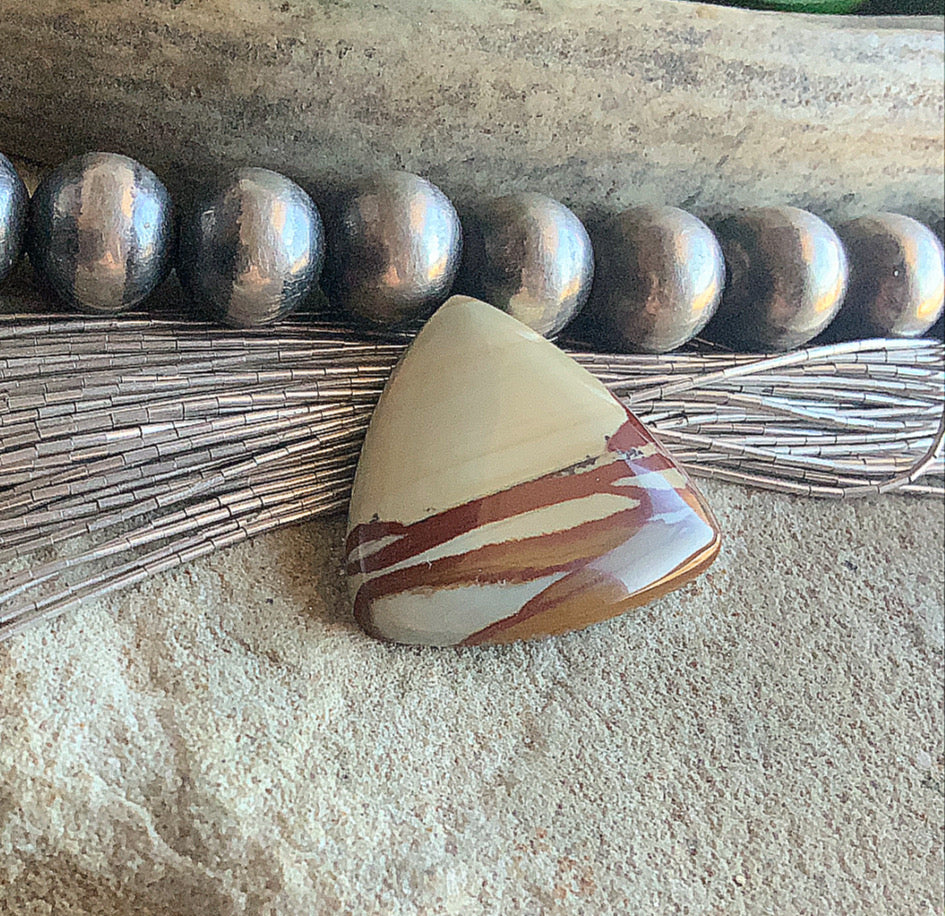 Owyee Jasper Triangle Cabochon