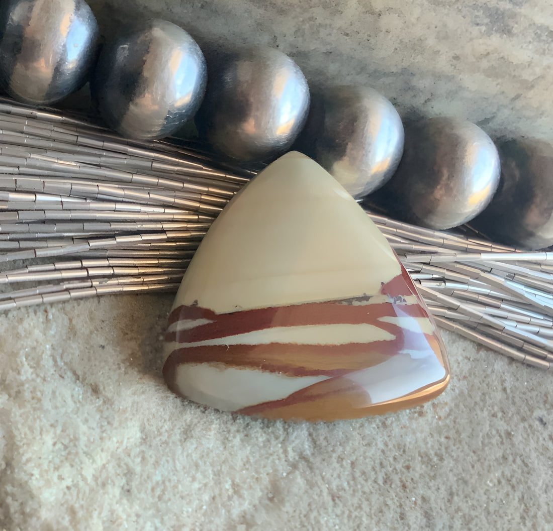 Owyee Jasper Triangle Cabochon