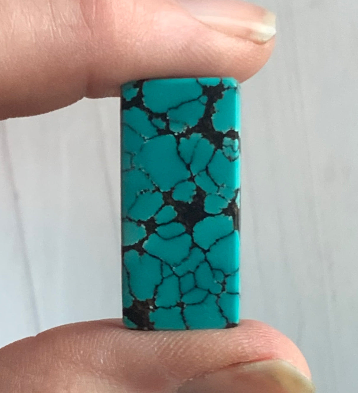 Bao Canyon Turquoise Rectangular Cabochon