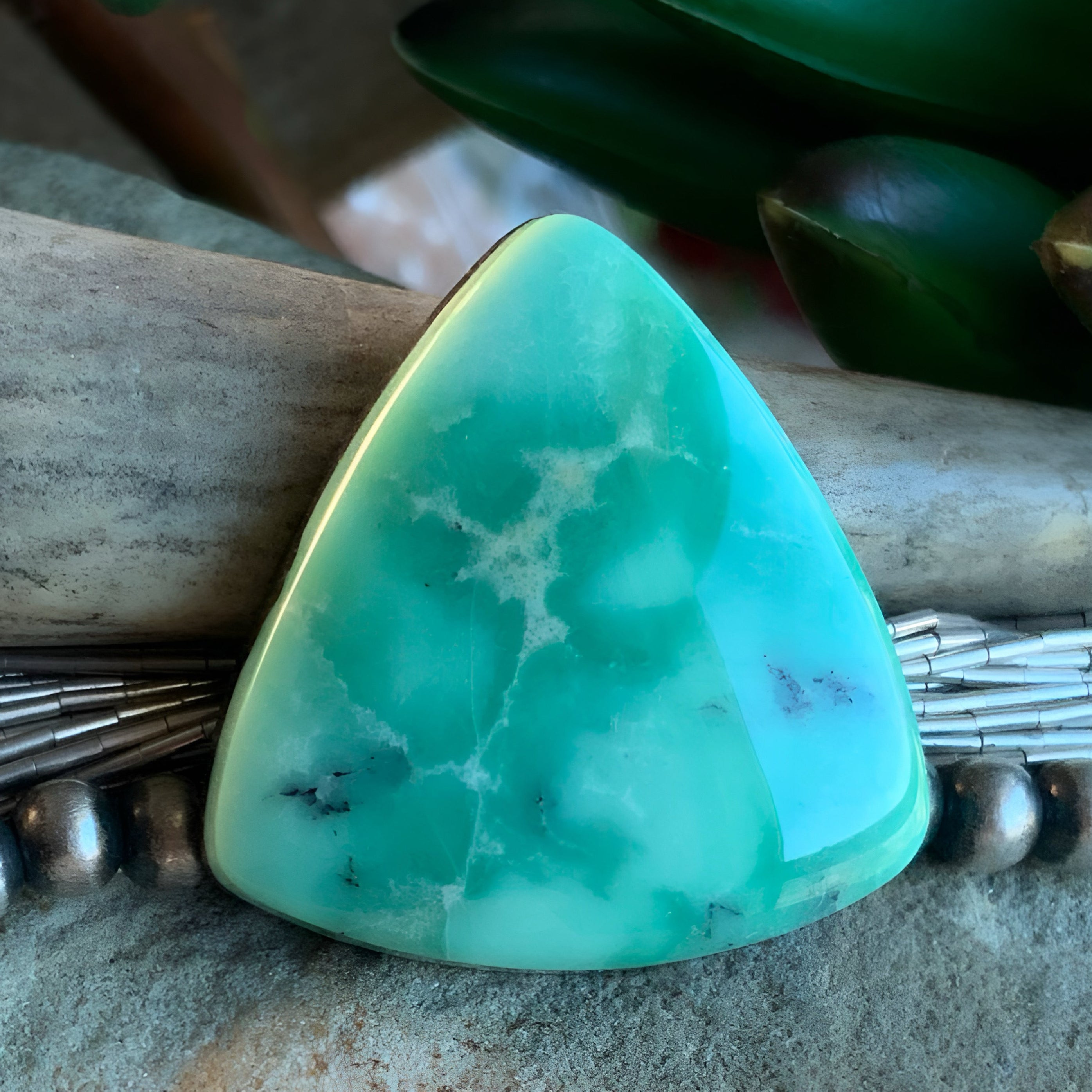 Gorgeous Natural Damele Turquoise Cabochon