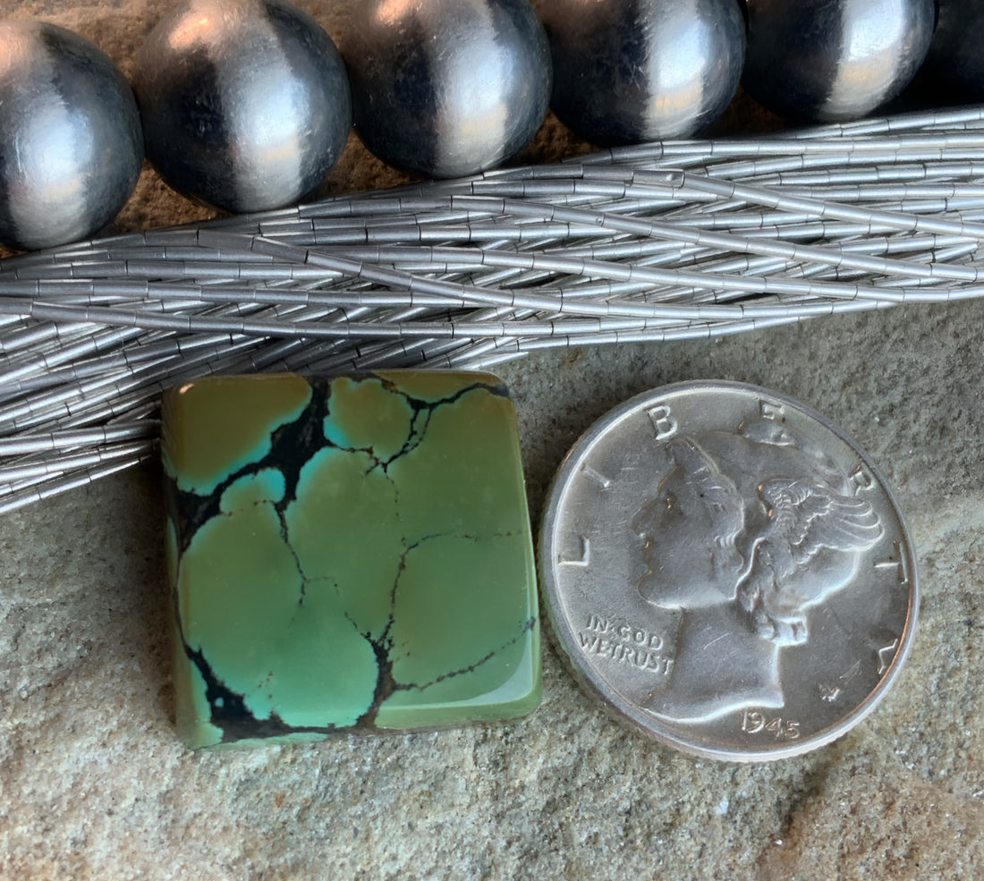 Bao Canyon Turquoise Square Gemstone