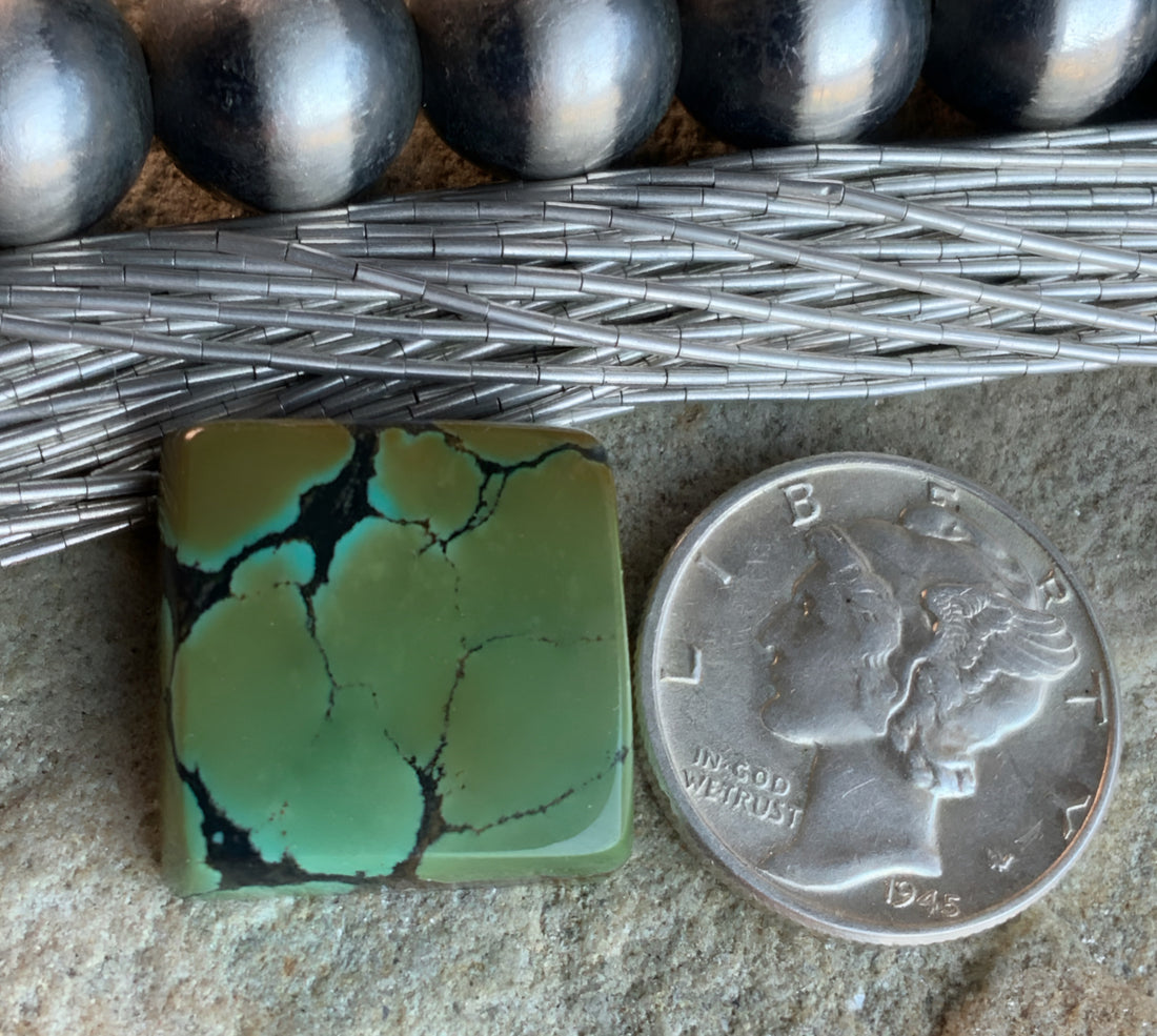 Bao Canyon Turquoise Square Gemstone