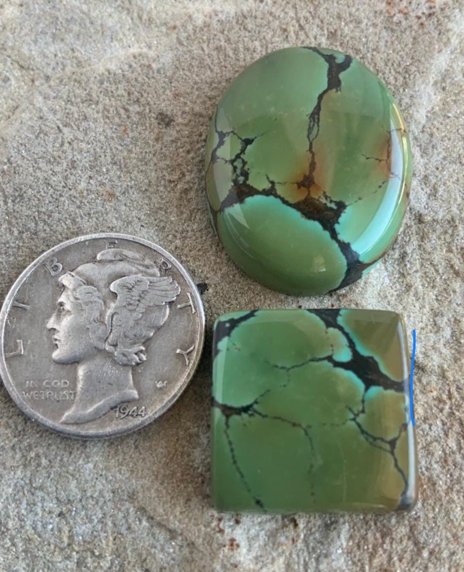 Bao Canyon Turquoise Set of Two