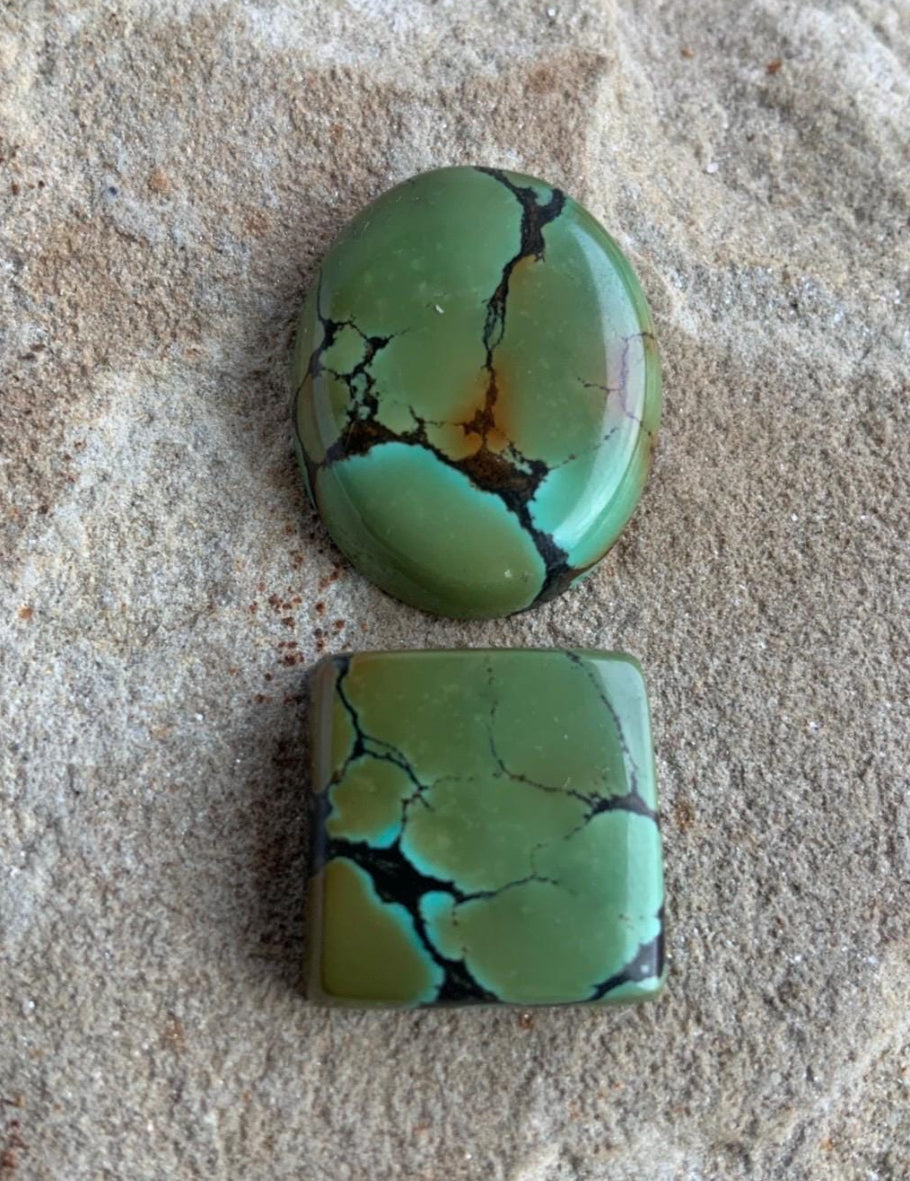 Bao Canyon Turquoise Set of Two