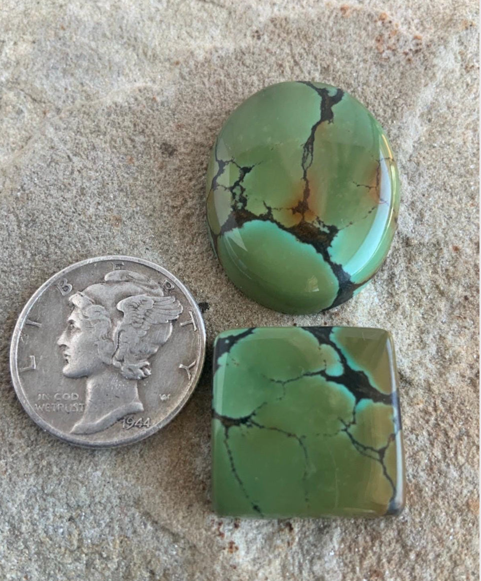 Bao Canyon Turquoise Set of Two