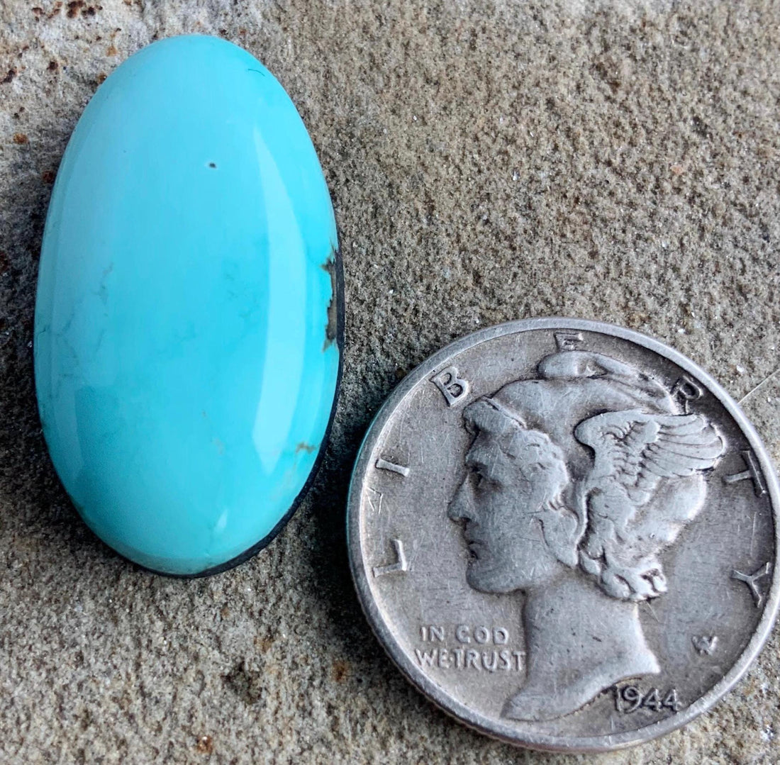 Natural Sleeping Beauty Turquoise Oval Cabochon