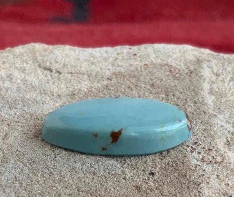 Beautiful Gobi Desert Lavender Turquoise Oval Cabochon #G127