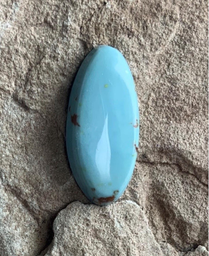 Beautiful Gobi Desert Lavender Turquoise Oval Cabochon #G127